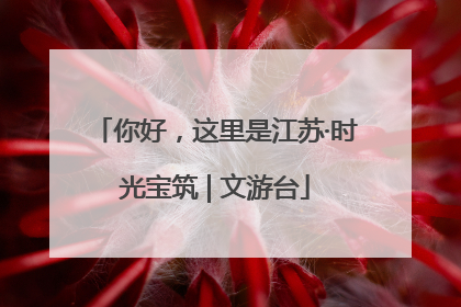 你好，这里是江苏·时光宝筑 | 文游台